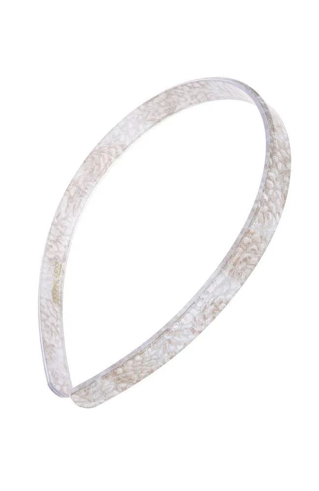 1/2" Ultra Comfort Headband - Gold Pine