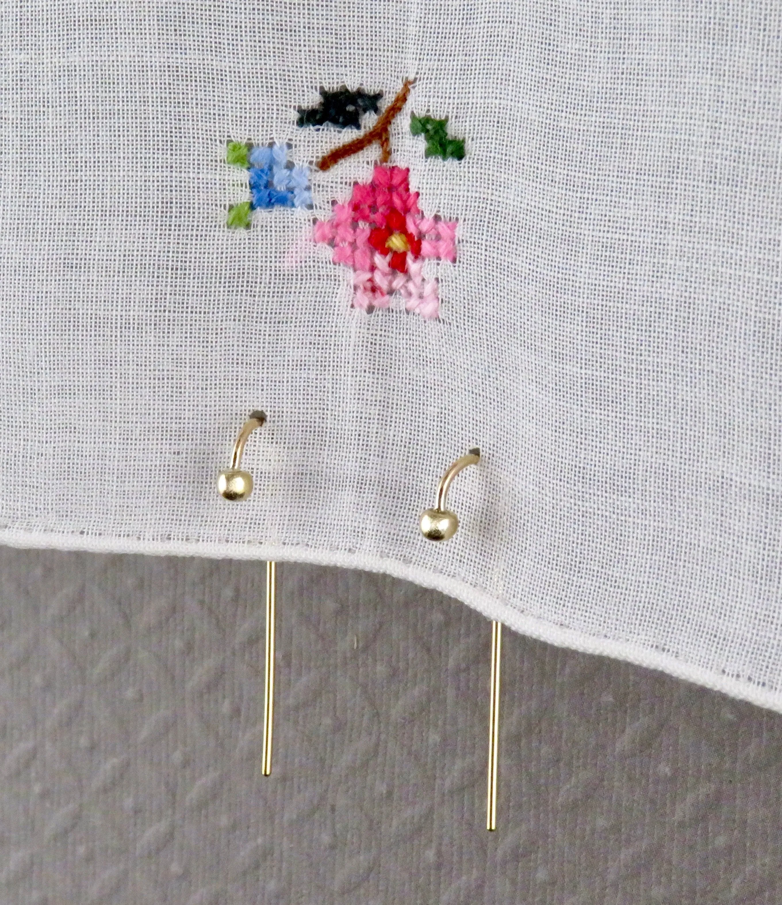 14k Gold 'Chime' Stud Earrings