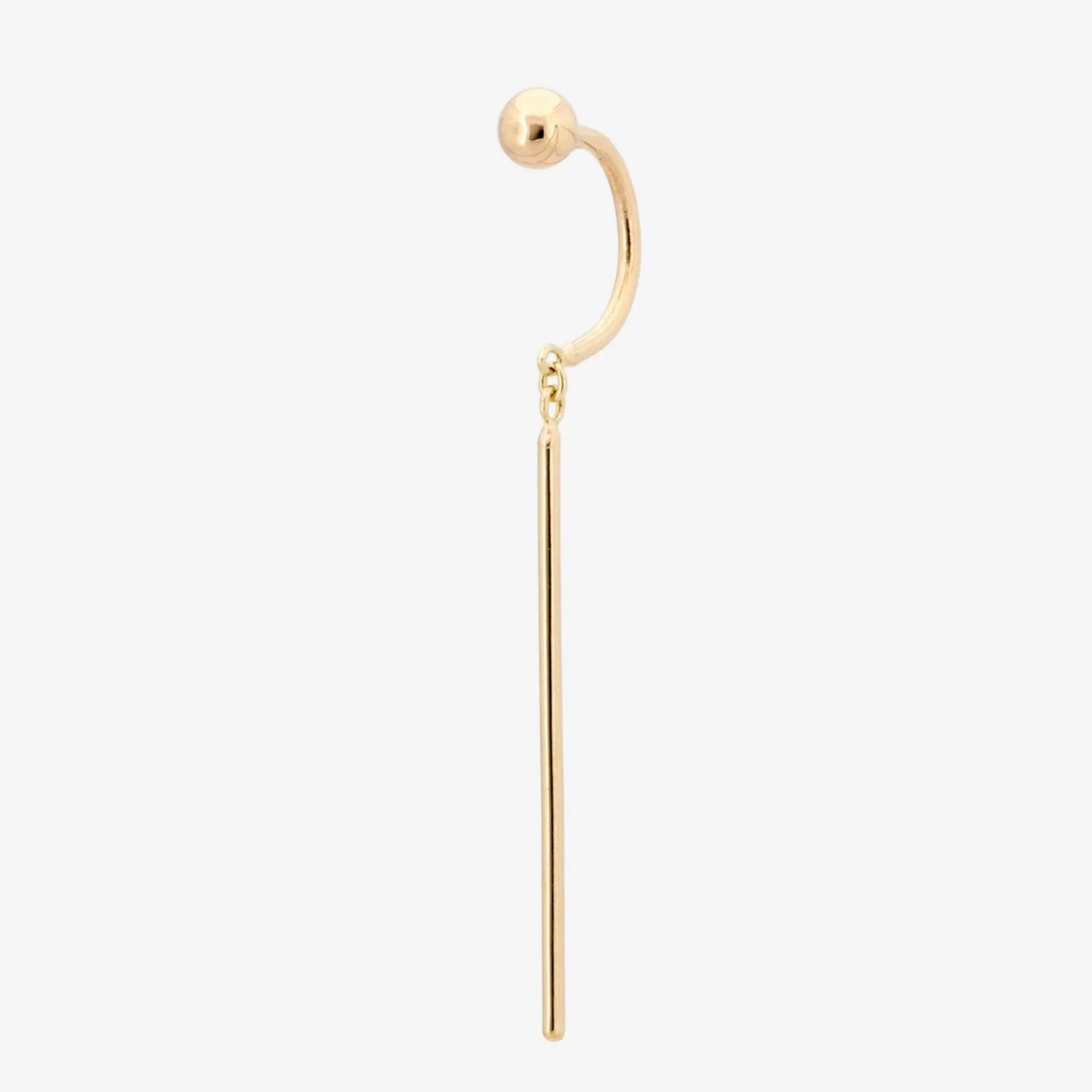 14k Gold 'Chime' Stud Earrings