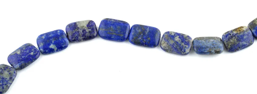 18x25MM Lapis Rectangular Gemstone Beads