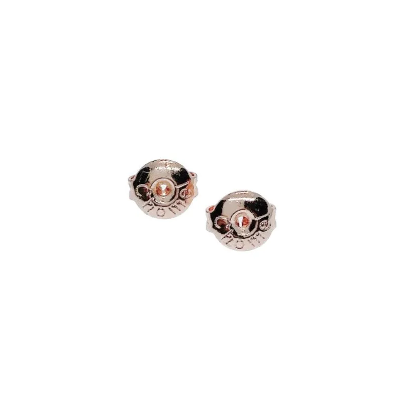 6mm Cubic Zirconia Solitaire Earring