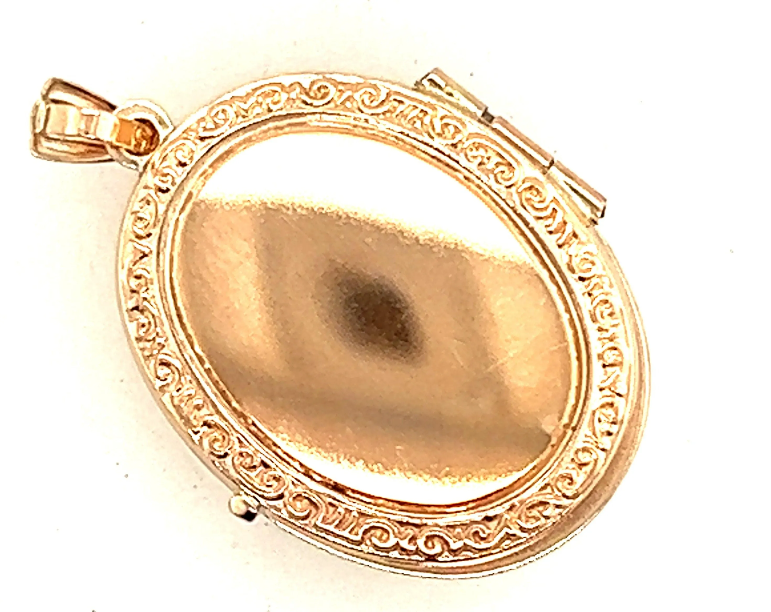 9ct Yellow Gold Photo Locket Pendant