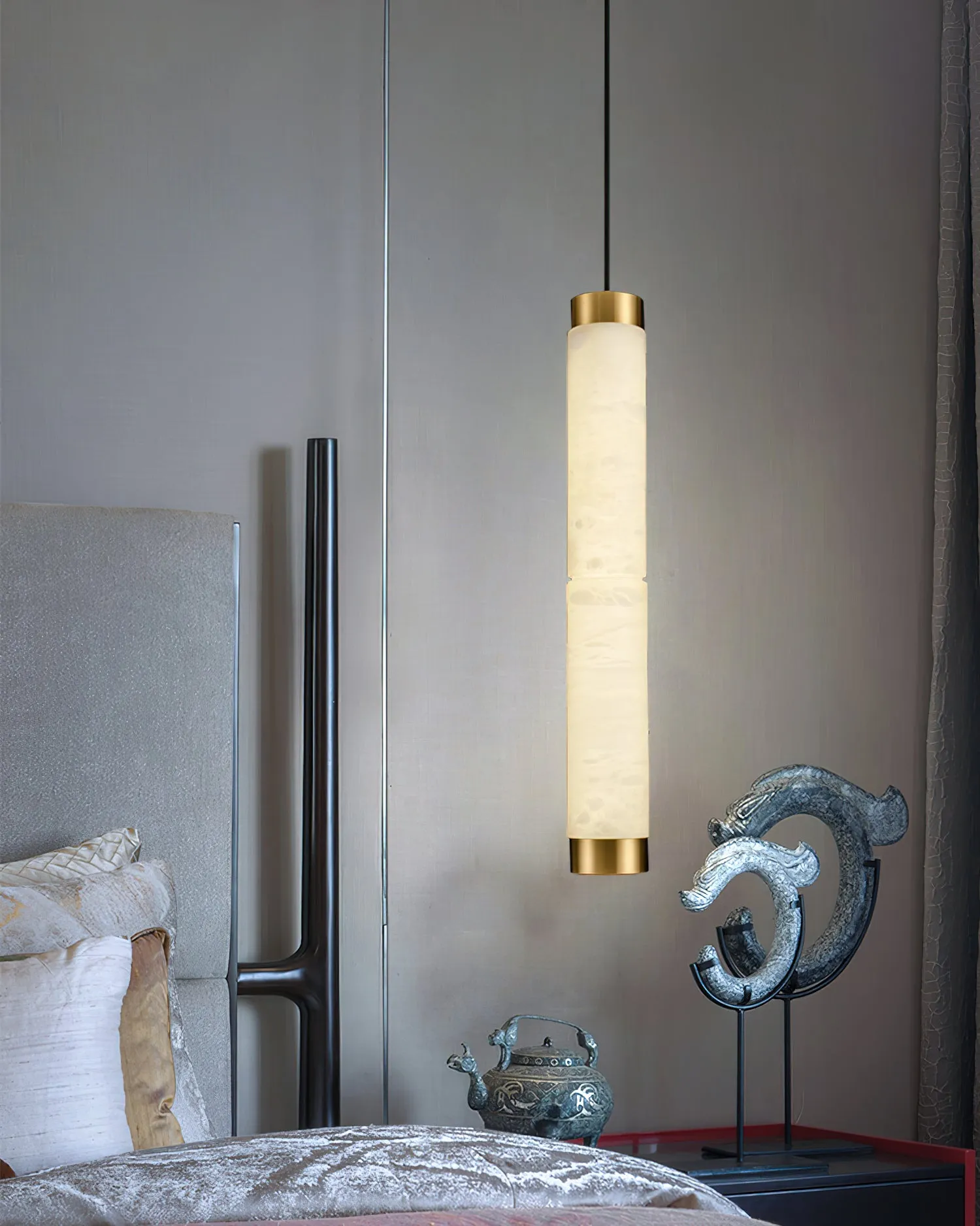 Alabaster Tubes Pendant Lamp