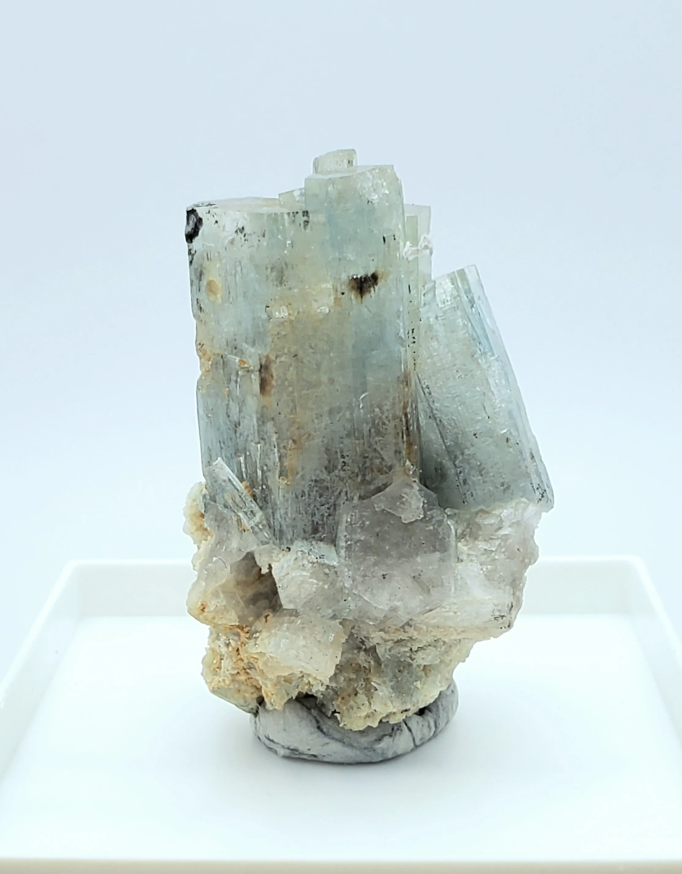 Aquamarine Crystal Cluster Mineral Specimen - Namibia