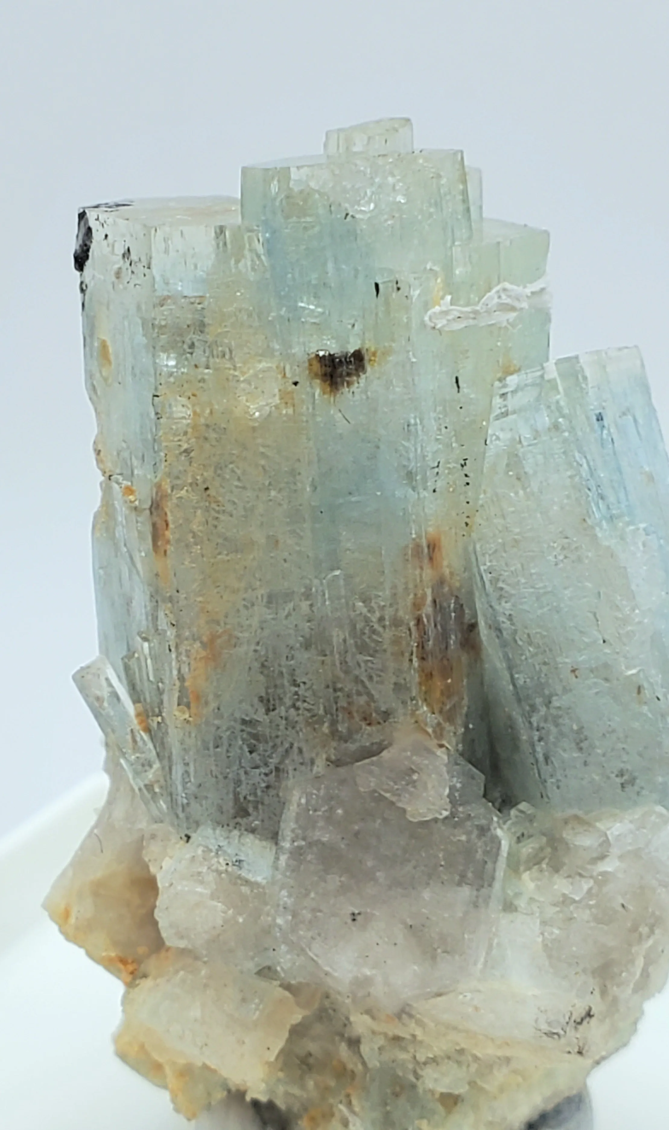 Aquamarine Crystal Cluster Mineral Specimen - Namibia