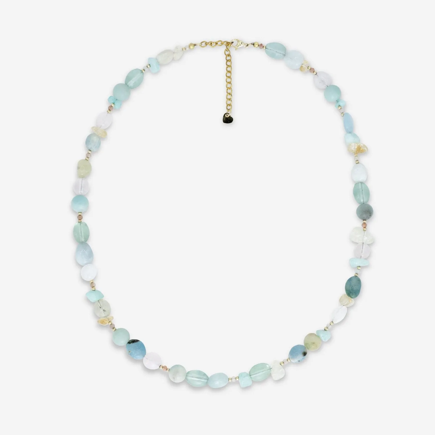 Ashavada Gemstone Beaded Necklace