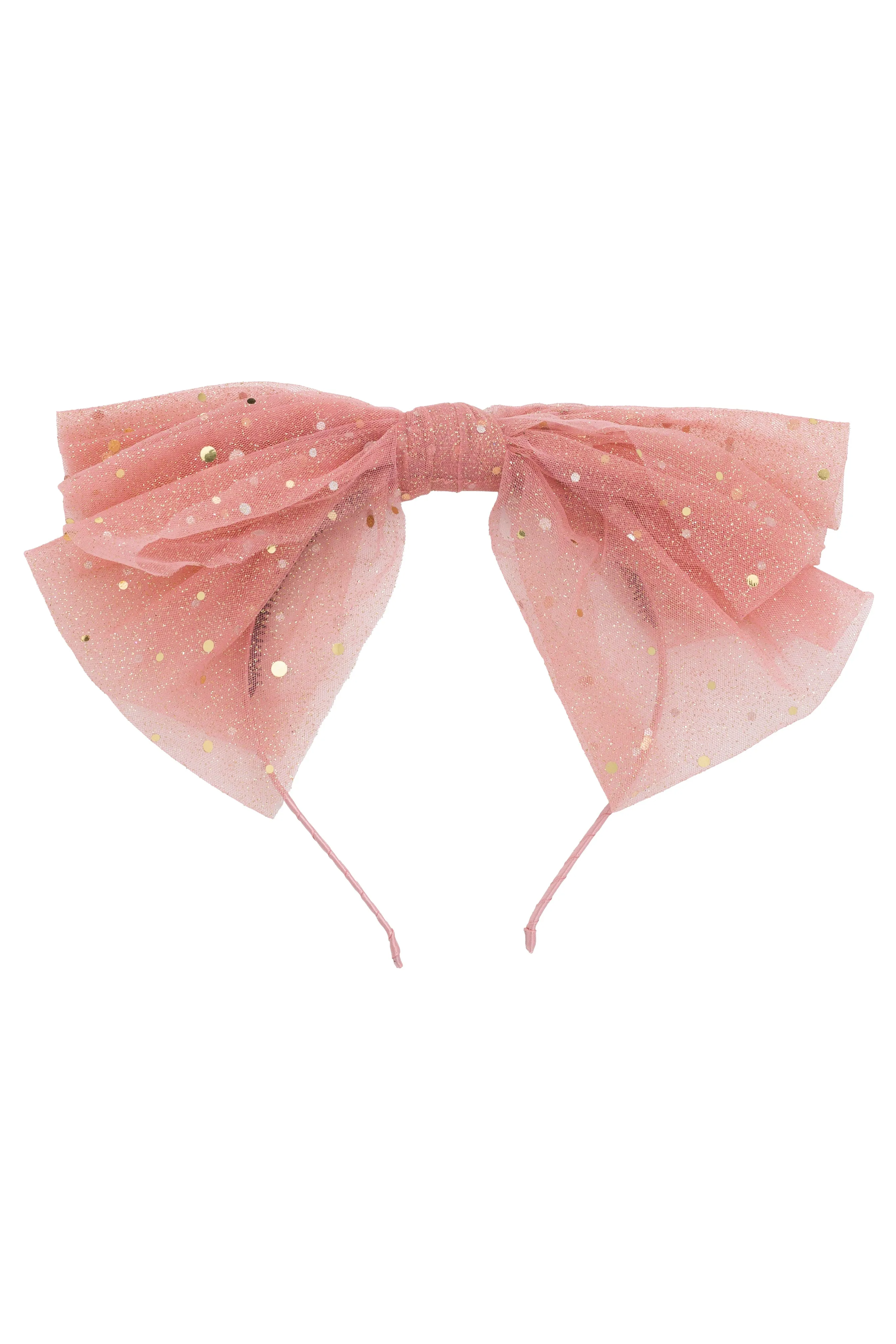 Ava Dot Headband - Rose