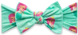 Baby Bling Mermaid Printed Knot Headband