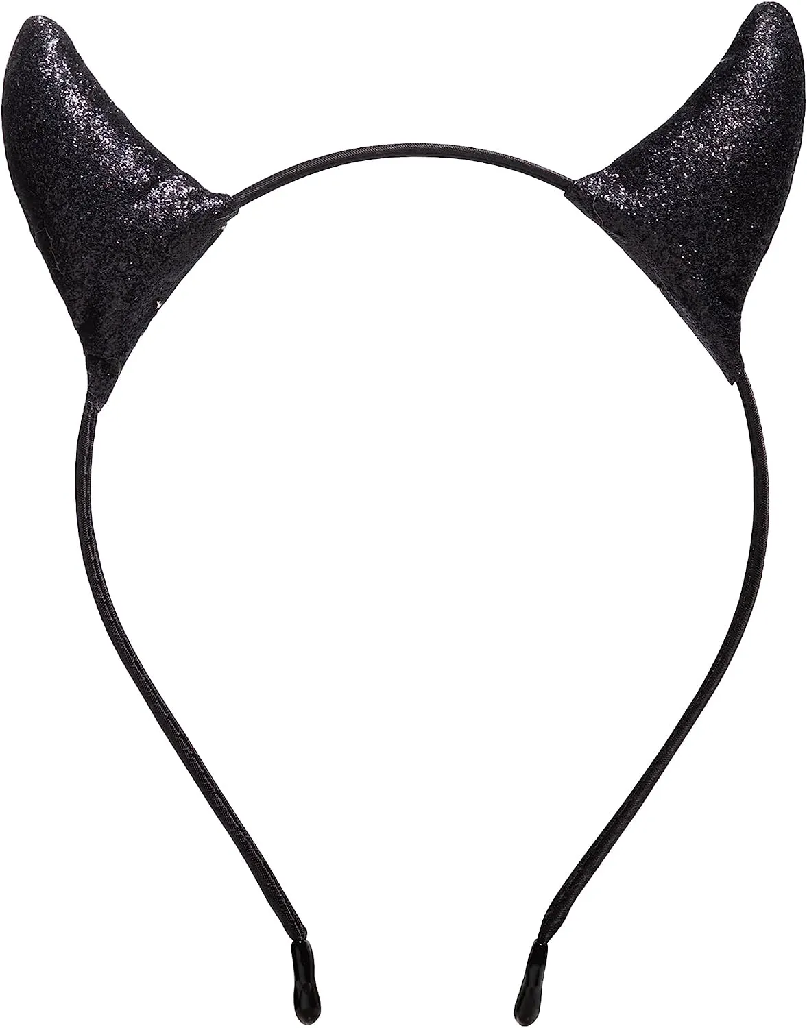 Black Demon Horns Headband