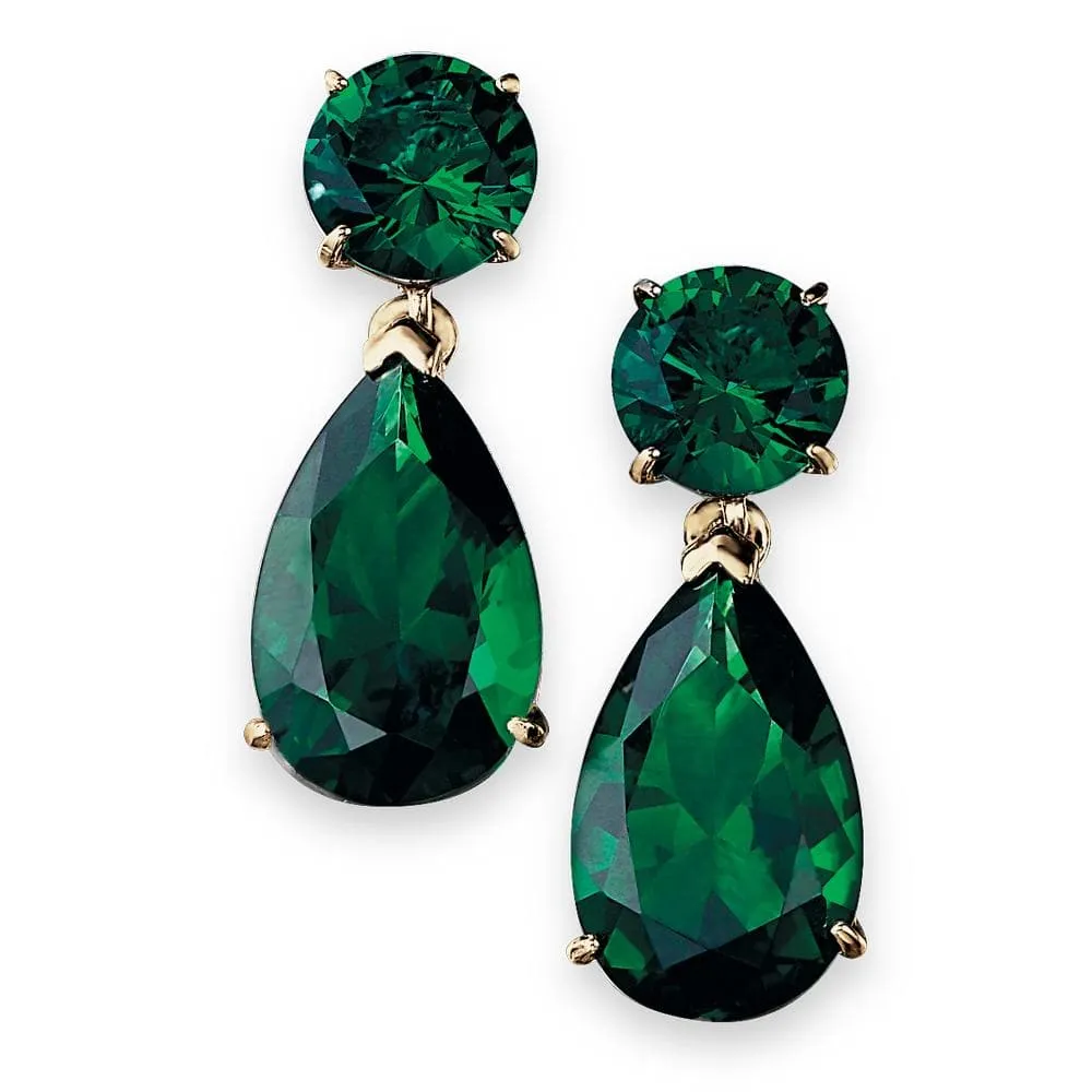 Boldly Beautiful Tru-Emerald Earrings