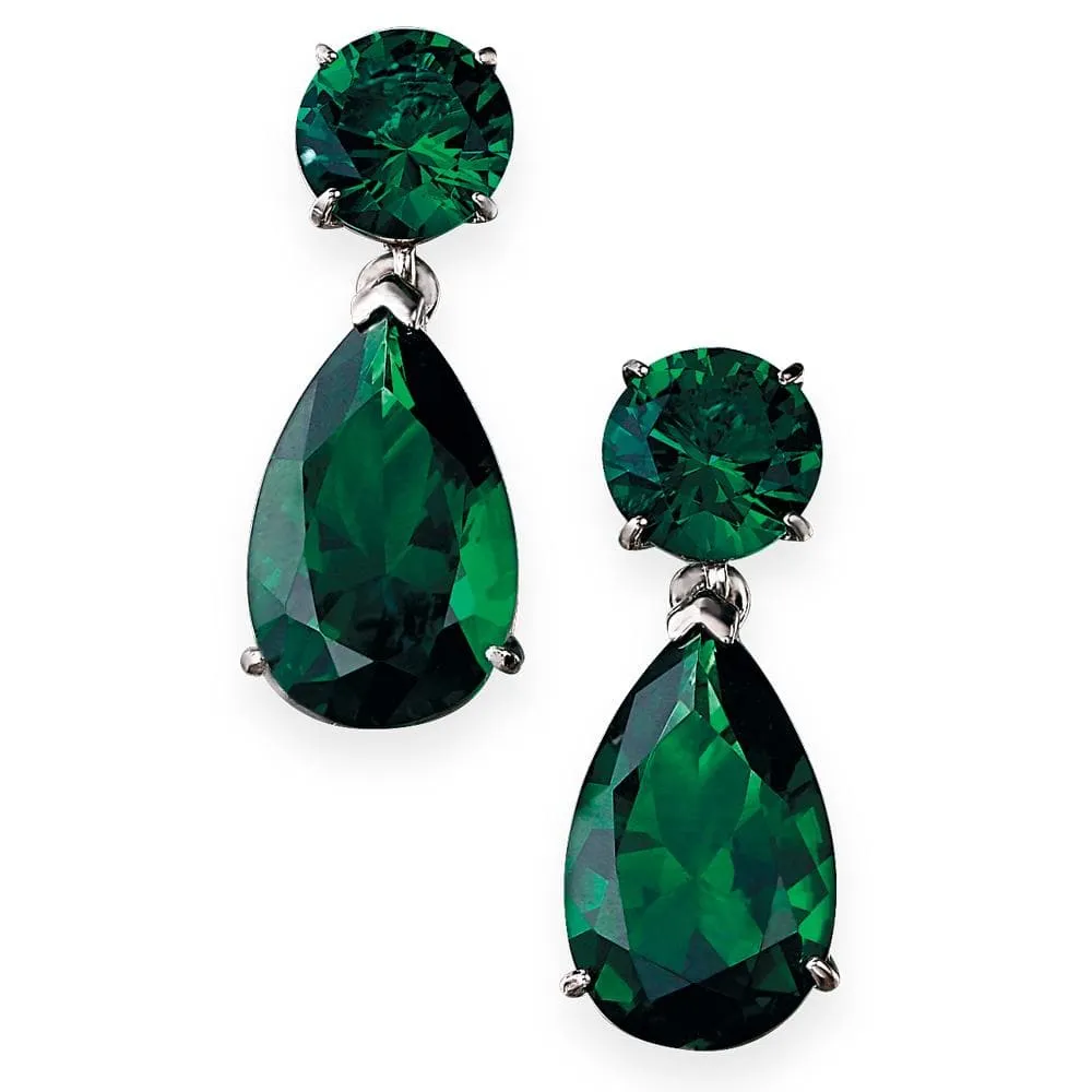 Boldly Beautiful Tru-Emerald Earrings