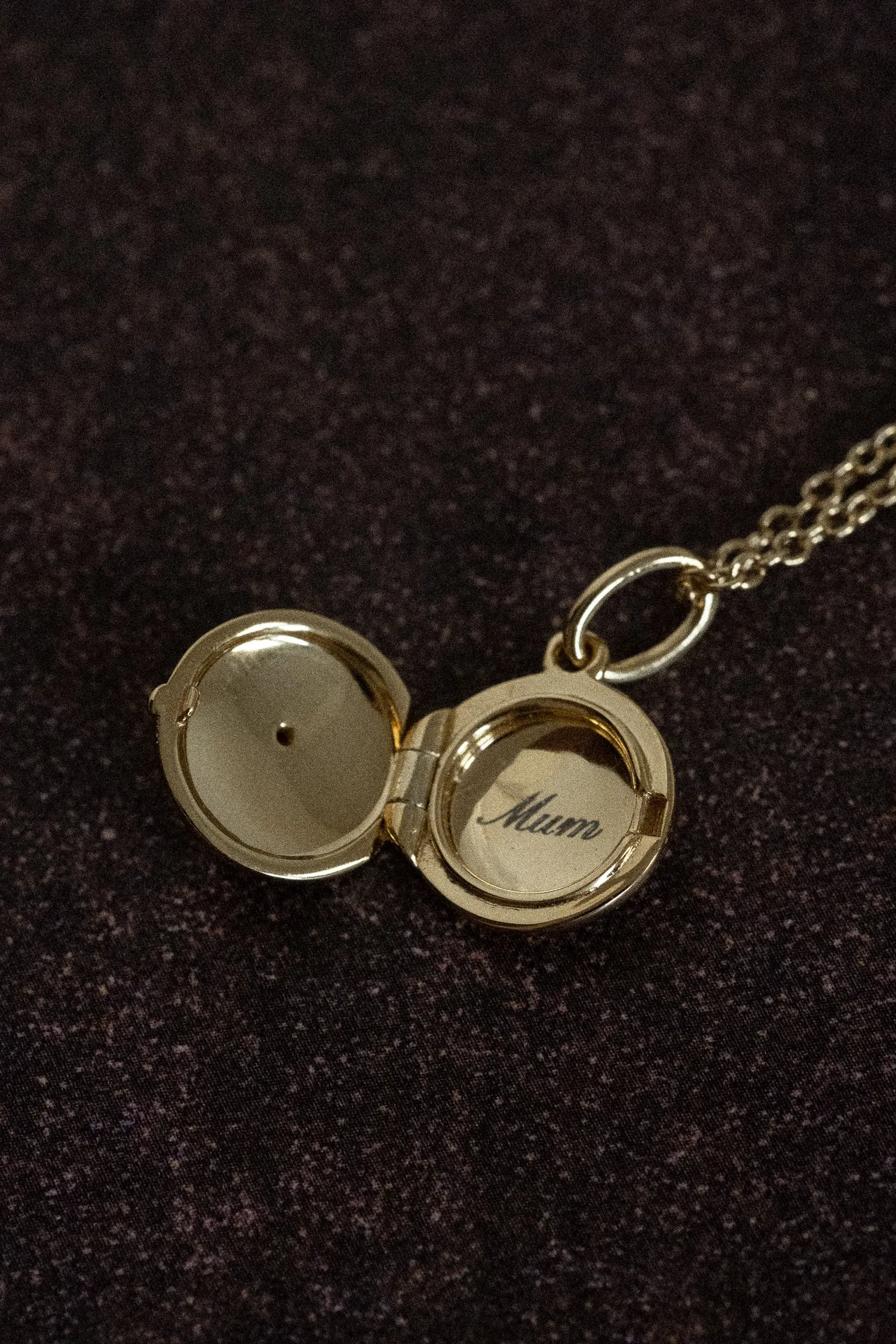 Carla Bow Engravable Locket Necklace