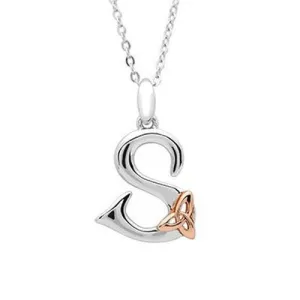 Celtic Initial S Pendant