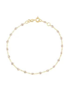 Classic Gigi Sparkle Resin Yellow Gold Bracelet