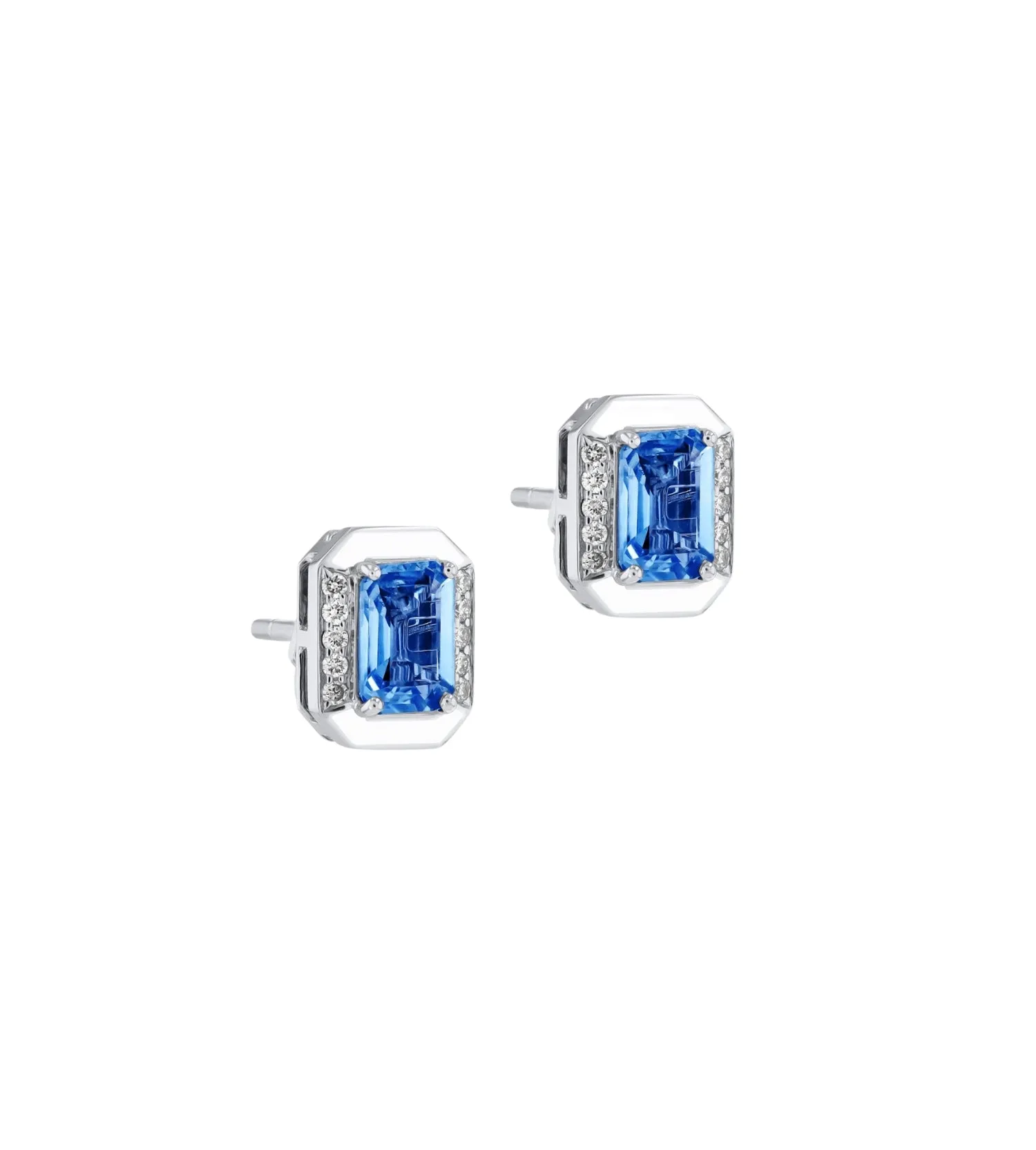 Classix blue studs