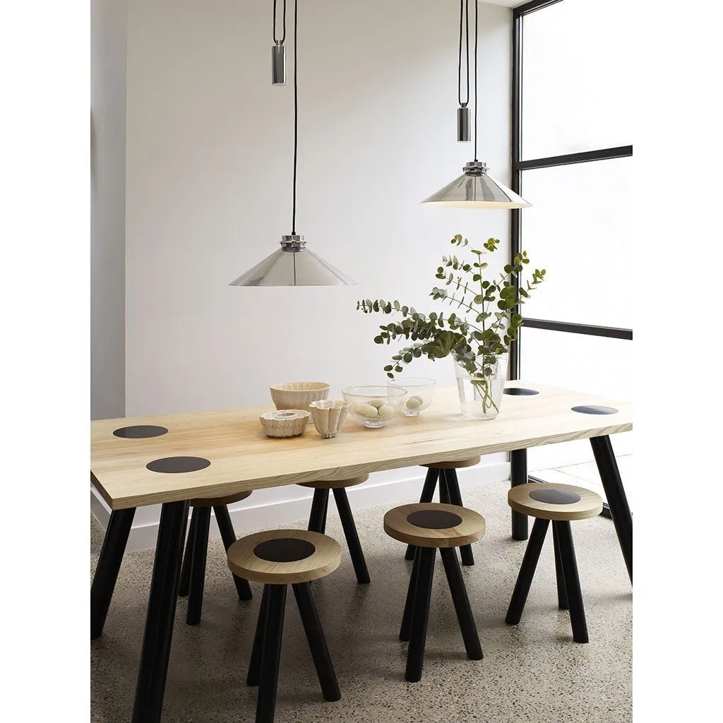 Codie Rise & Fall Pendant - Polished Aluminum