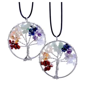 Crystal Tree of Life Necklace