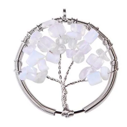 Crystal Tree of Life Necklace