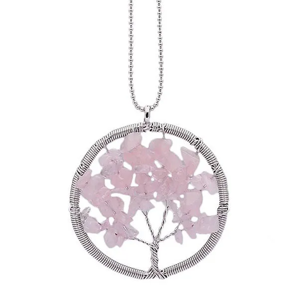 Crystal Tree of Life Necklace