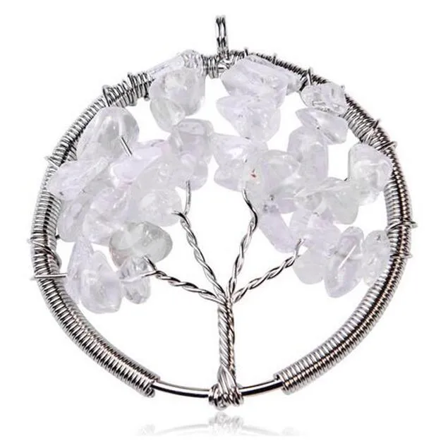 Crystal Tree of Life Necklace