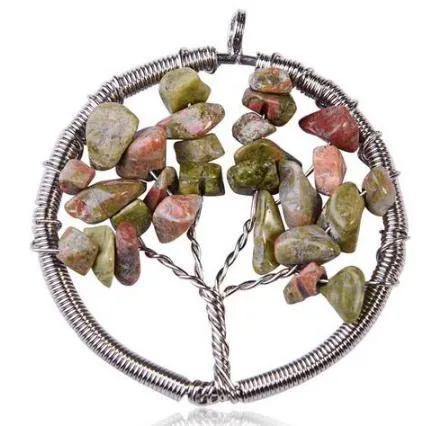 Crystal Tree of Life Necklace