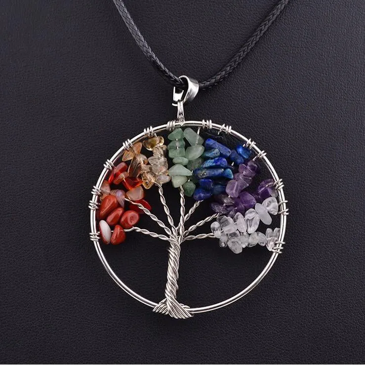 Crystal Tree of Life Necklace