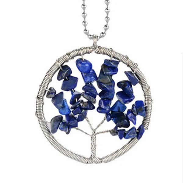 Crystal Tree of Life Necklace