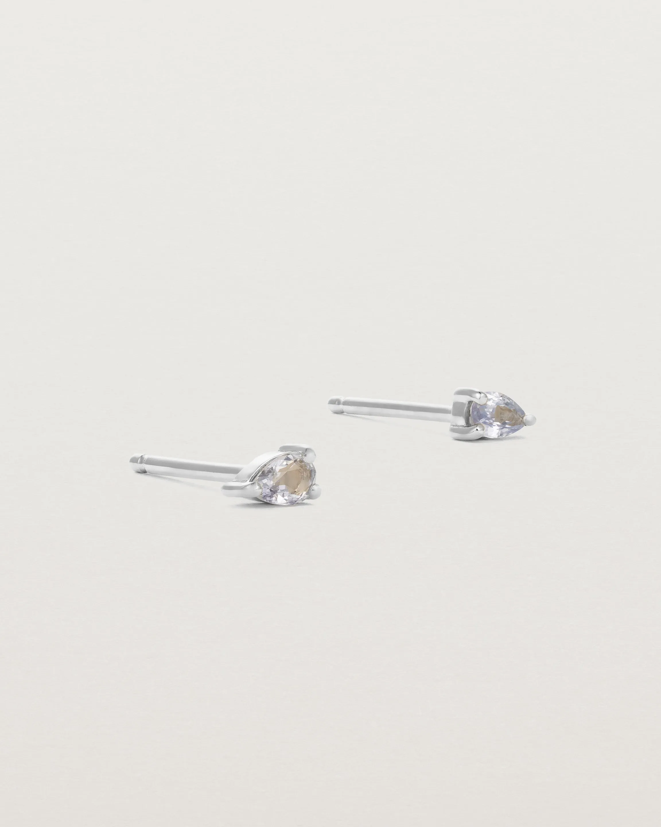 Danaë Studs | Ceylon Sapphire