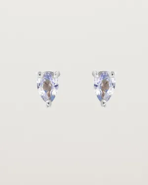 Danaë Studs | Ceylon Sapphire