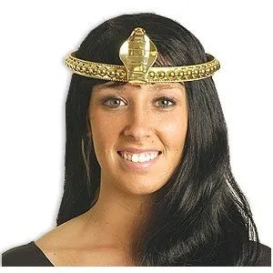 Egyptian Headband / Cobra Headband / Cleopatra / Roman / Mark Antony