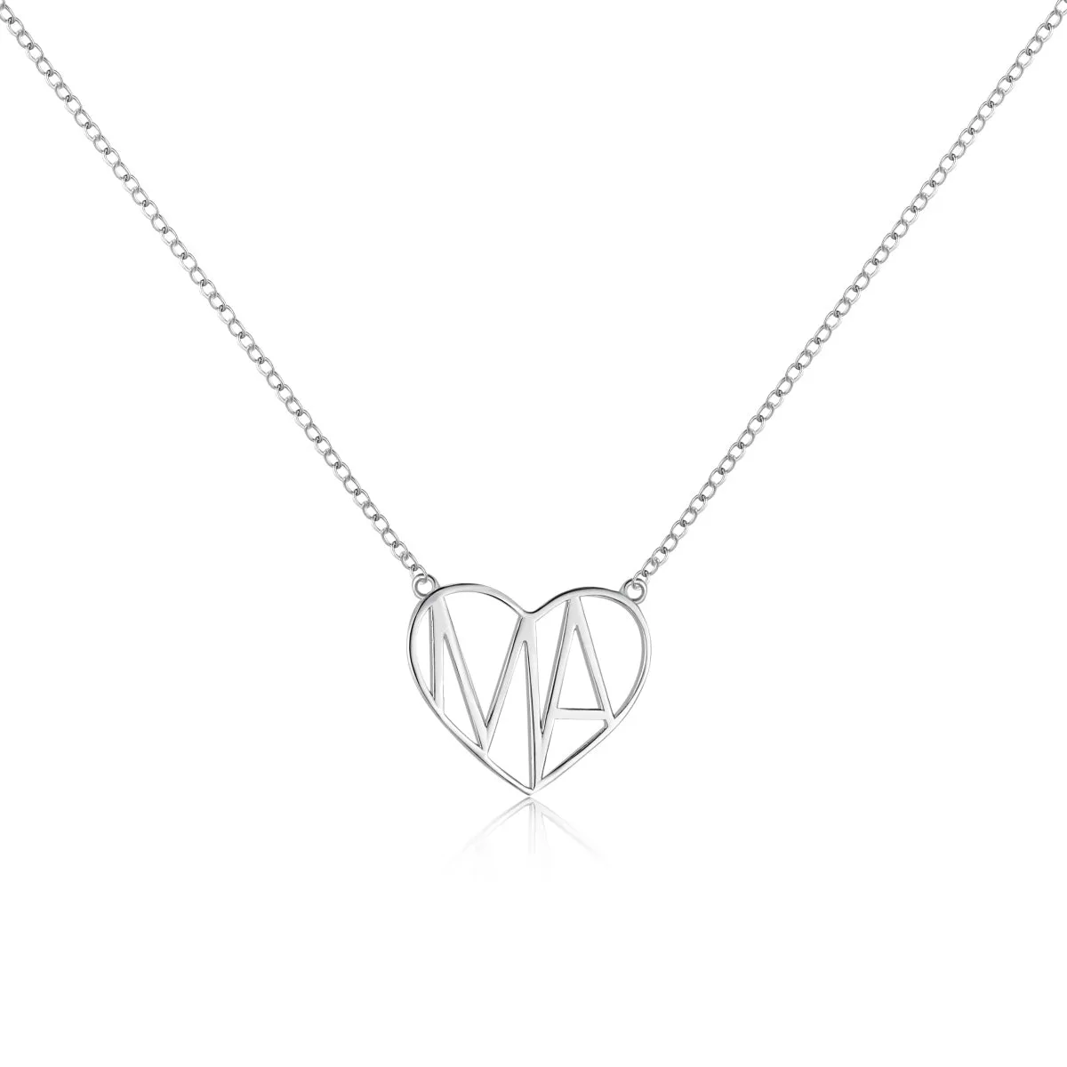 Eternal Mom Heart Necklace