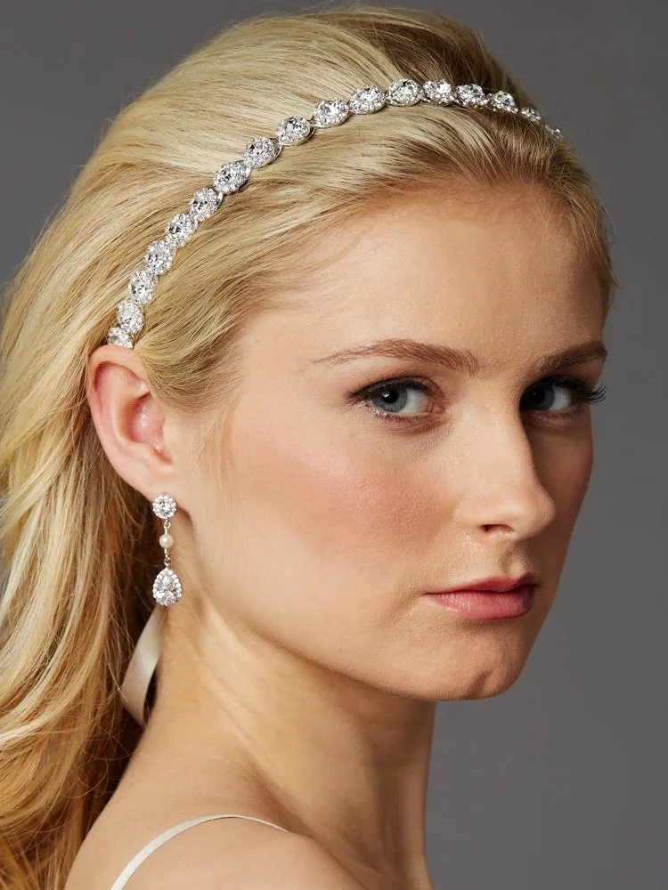 Gorgeous Sparkling and Beautiful Slender Crystal Bridal Headband