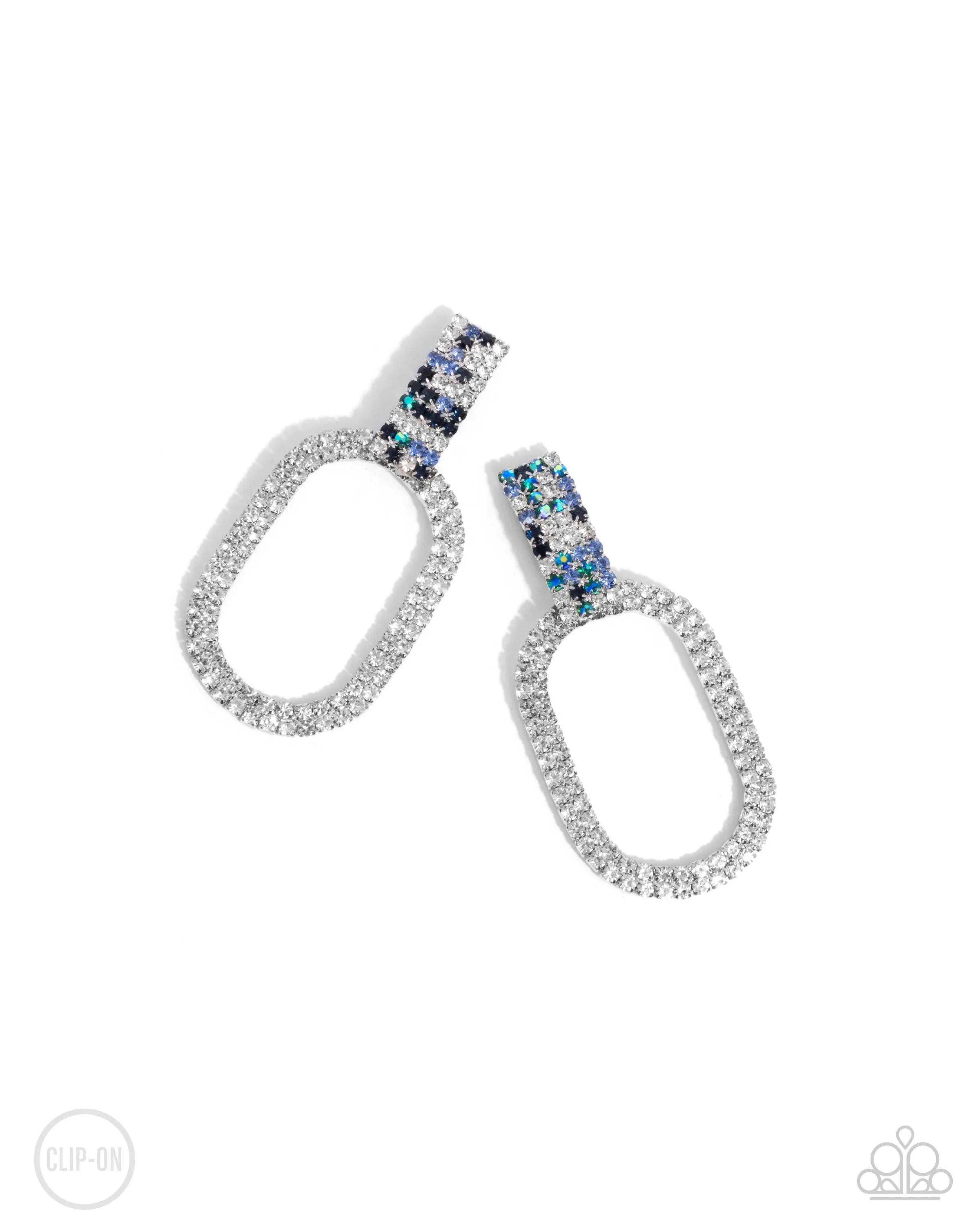 Guarded Glitz - Blue-Clip-On