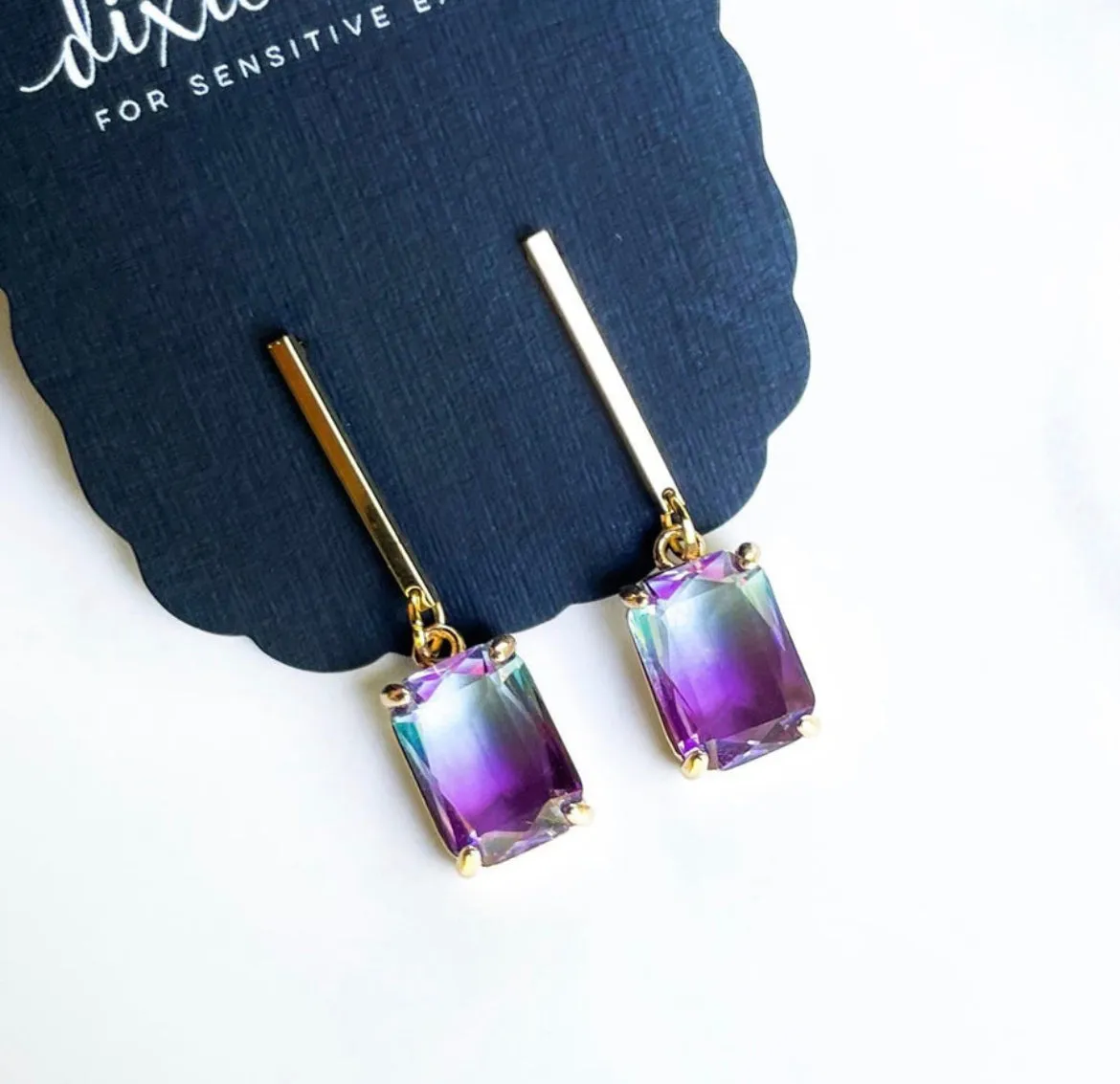 Harmonize in Amethyst Sky - Dixie Bliss - Dangle Earring