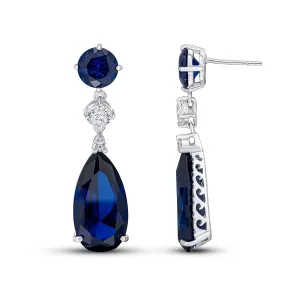 Juliette Earrings (Sapphire)