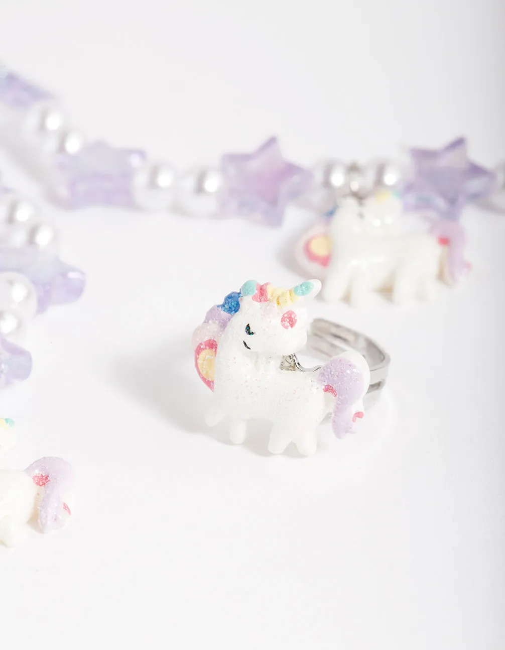 Kids Beads and Stars Unicorn Jewellery Pack