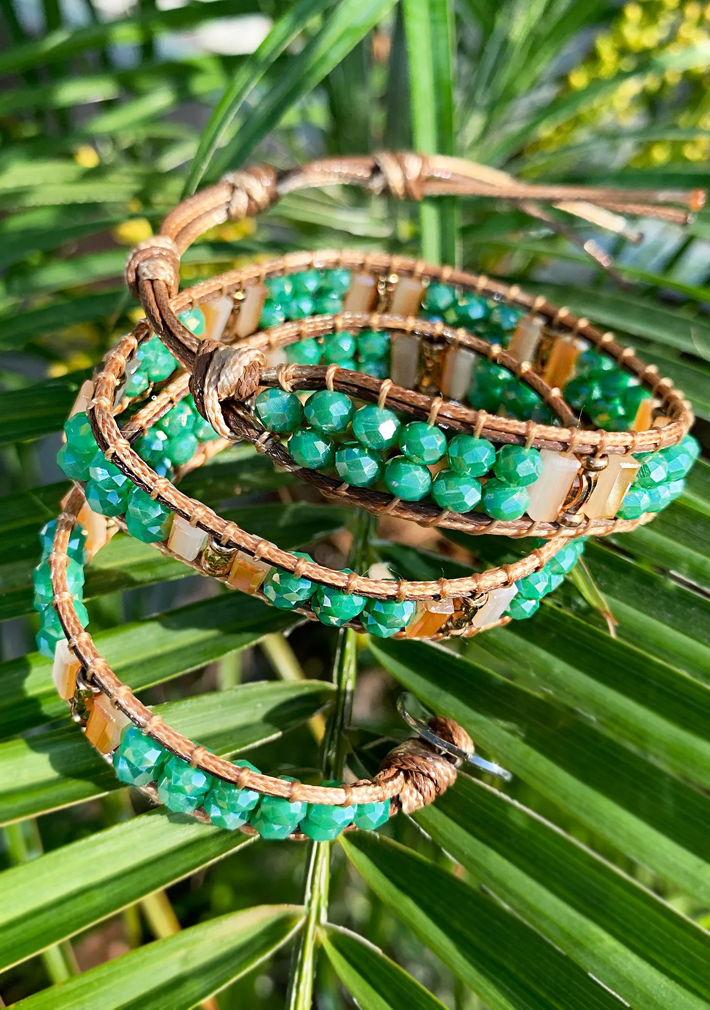 Lexington Beaded Double Wrap Bracelet