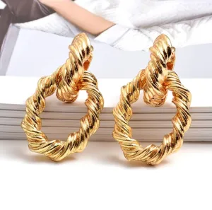 Link Twist Earrings