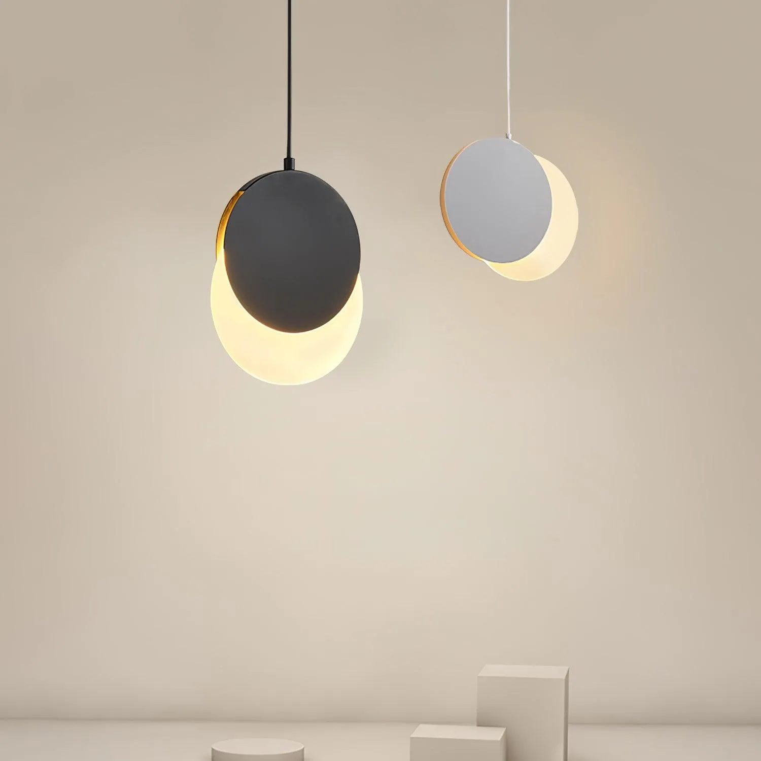 Lunar Eclipse Pendant Light