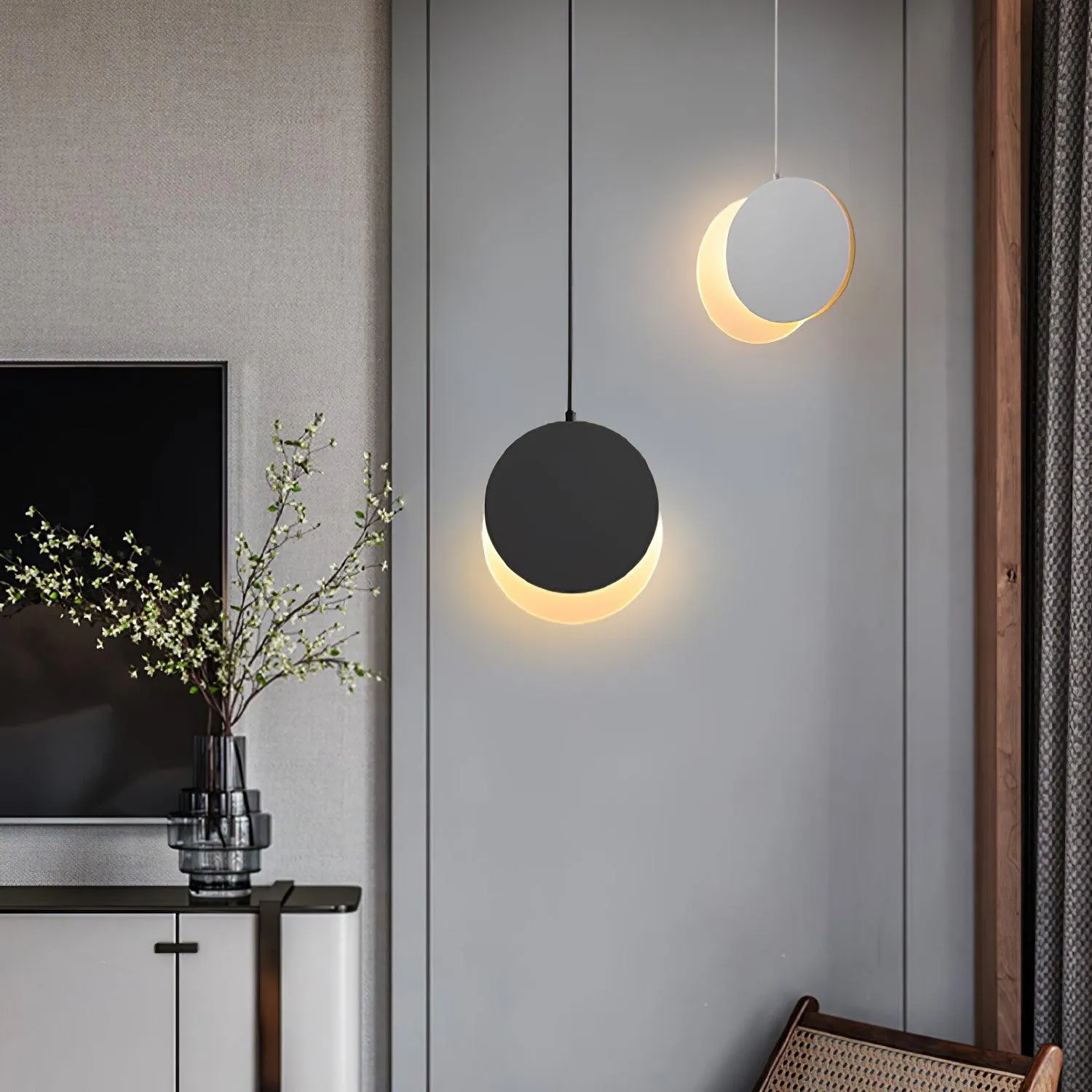 Lunar Eclipse Pendant Light