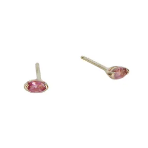 Marquise Tourmaline Stud Earring