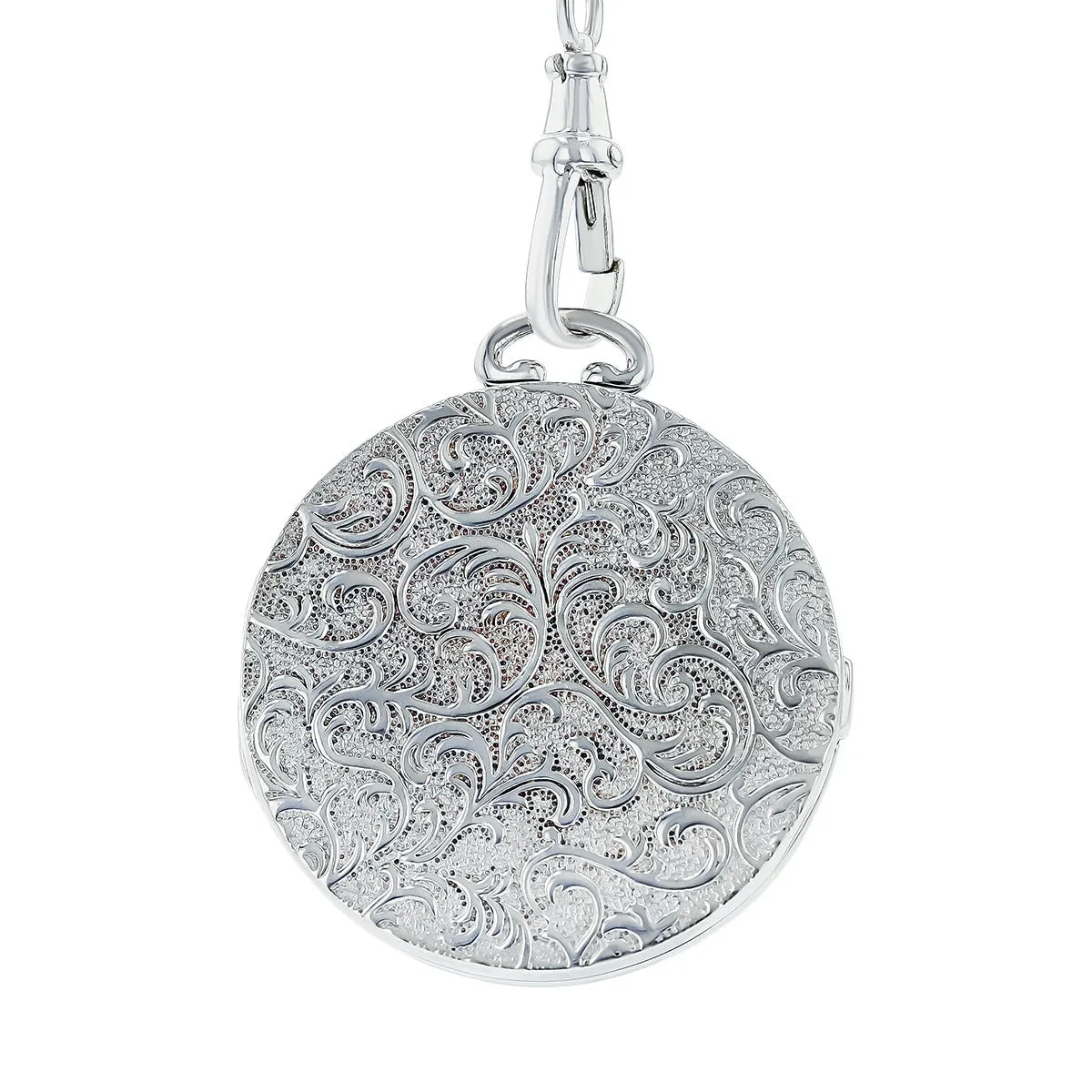 Monica Rich Kosann Sterling Silver Locket with Chain