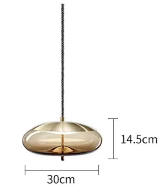 Osinnu Rope-it-up Glass Jar Pendant Light