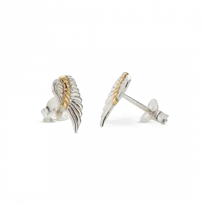 Palas - Angel Wings Stud Earrings