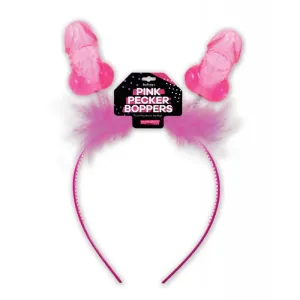 Pink Pecker Boppers Headband