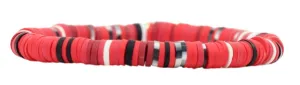 Red & Black Stretch Bracelet