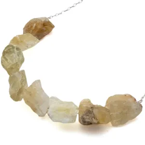 Rough Citrine Necklace