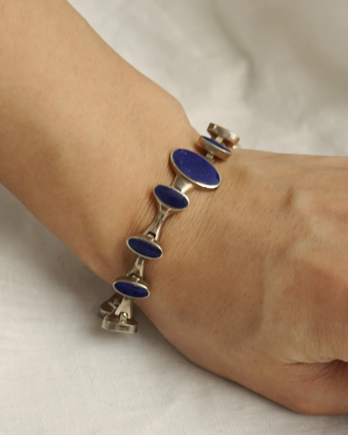 Silver x Lapis Bracelet