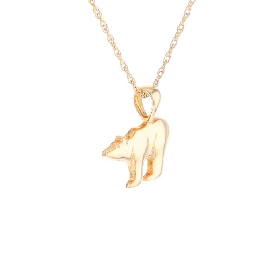 Small Polar Bear Pendant