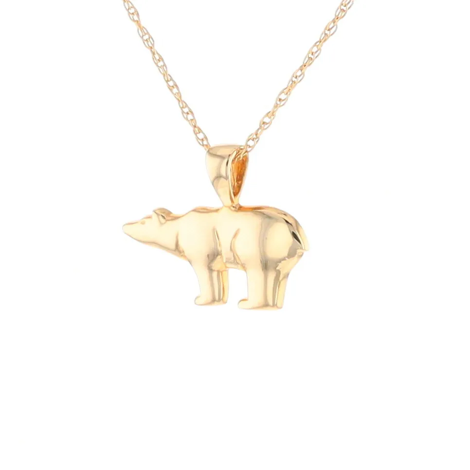 Small Polar Bear Pendant